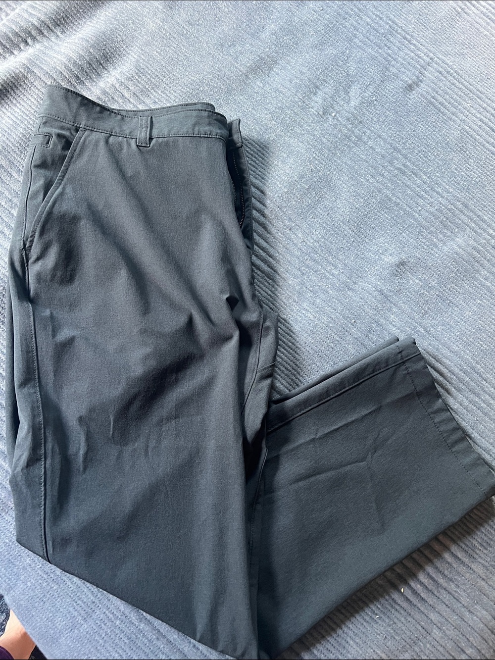 Duluth Trading Co Charcoal Chino Pants